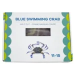 Frozen Half Cut Blue Crab 650g
