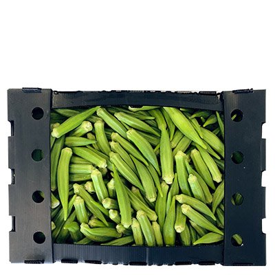 Fresh Okra Box